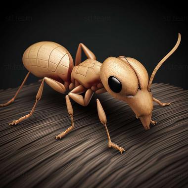 3D модель Lasius neglectus (STL)